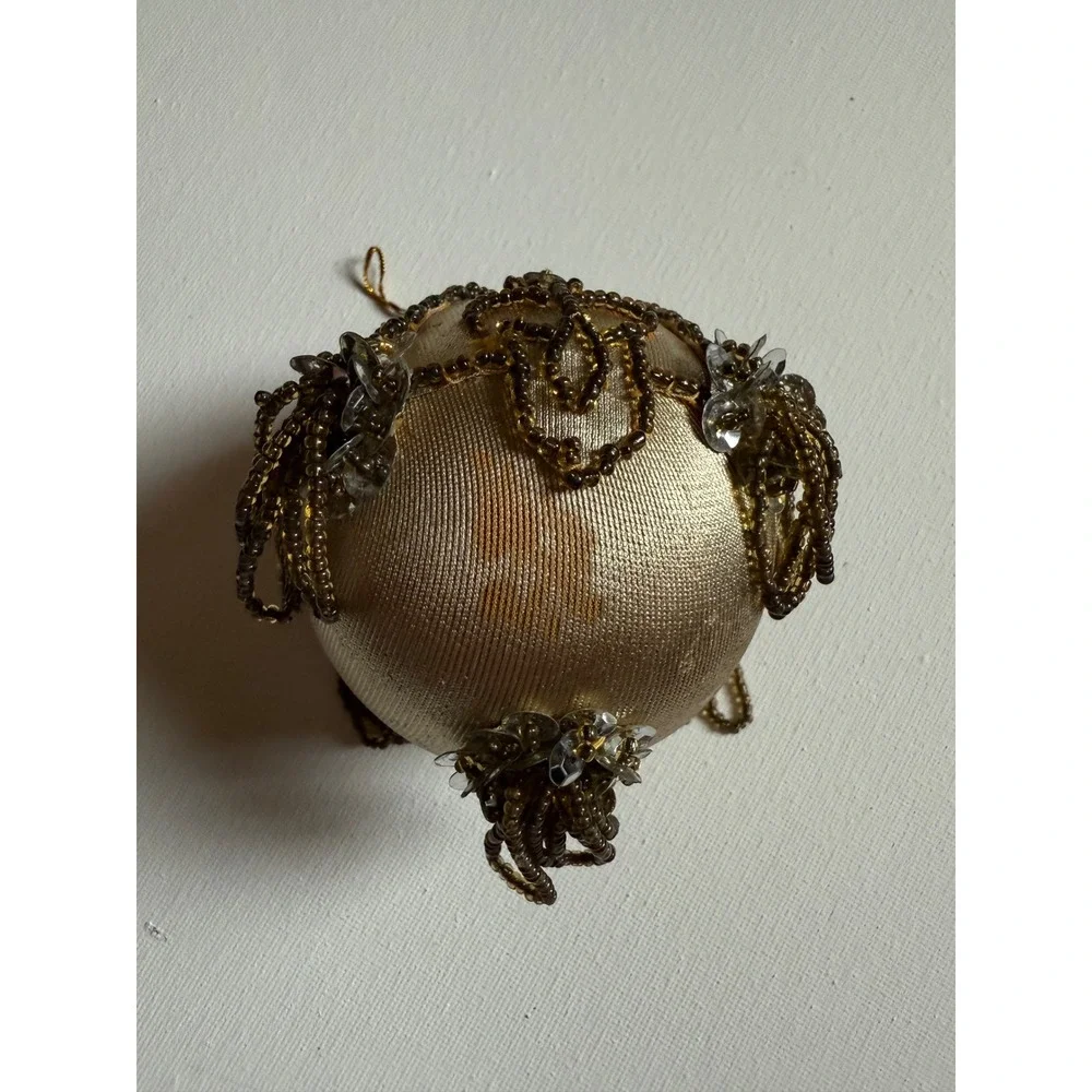 Handmade vintage beaded